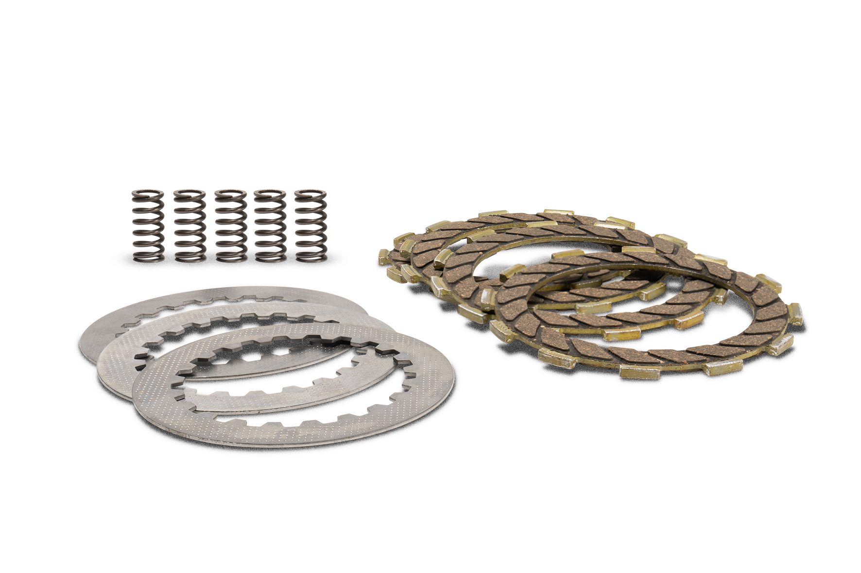 Kit completo dischi frizione maggiorati e molle rinforzate Malossi per moto 50cc con motore Derbi - Codice 5216539