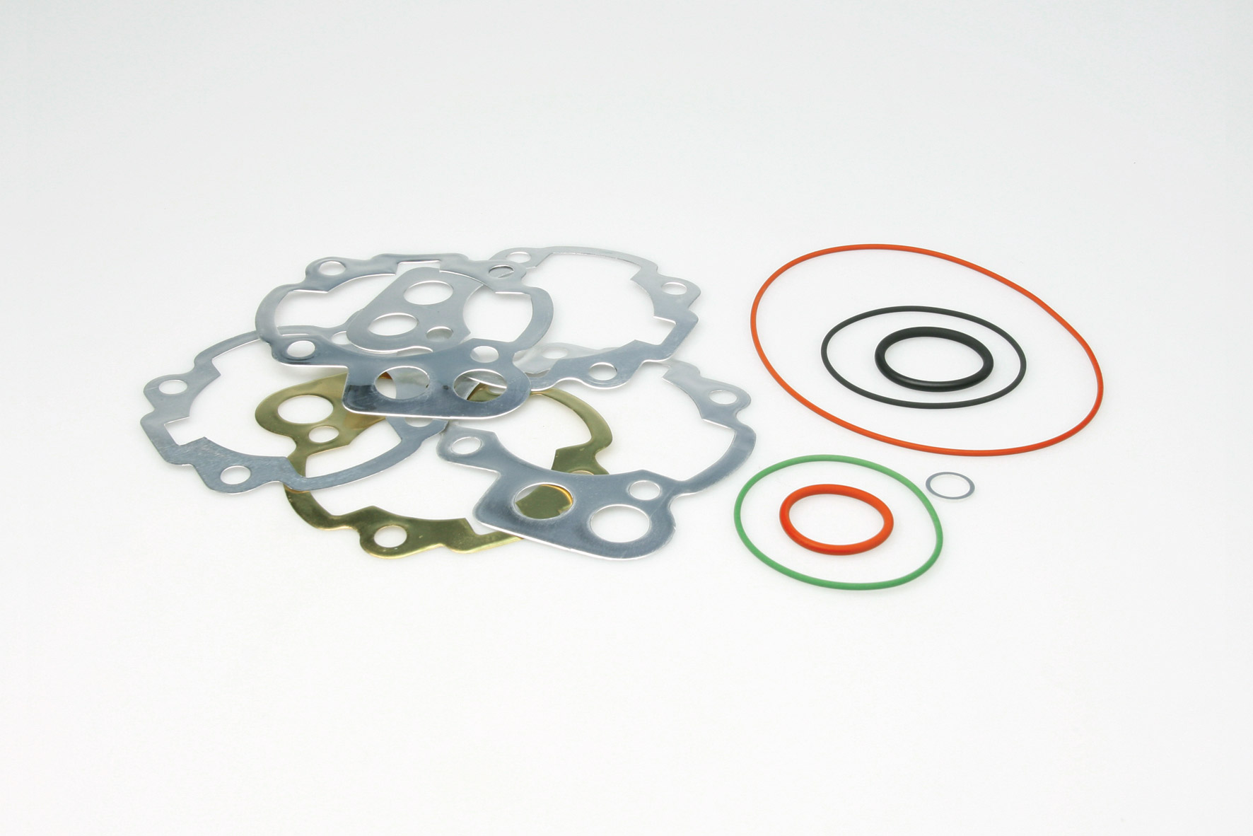 Malossi kit guarnizioni completo con O-ring in Viton per gruppo termico MHR Team 50cc a testa scomposta su blocco motore Minarelli AM6 - Codice 1112383