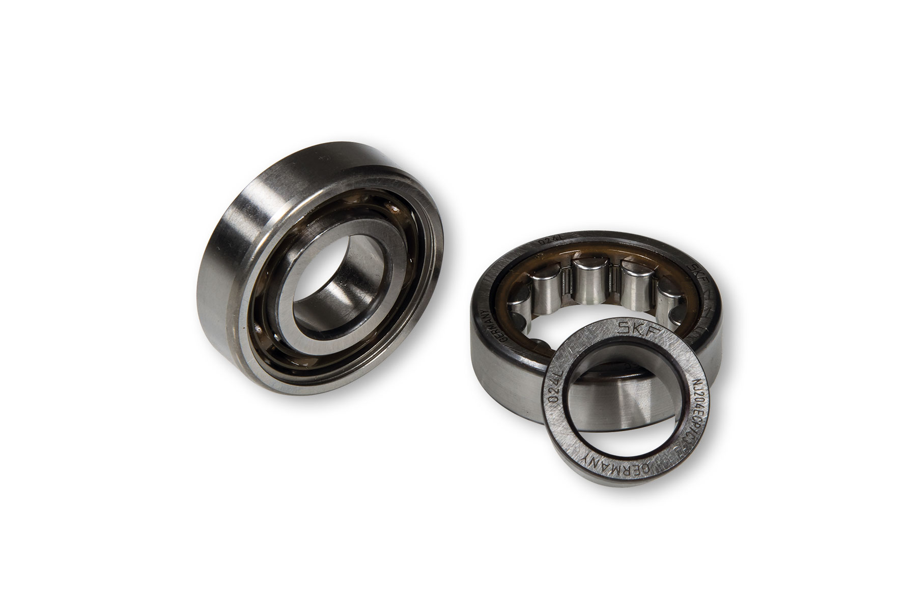 Malossi Kit coppia cuscinetti di banco ad alta velocità per albero motore dimensioni 47x20x14 mm per carter racing Malossi RC-One - Codice 6617154