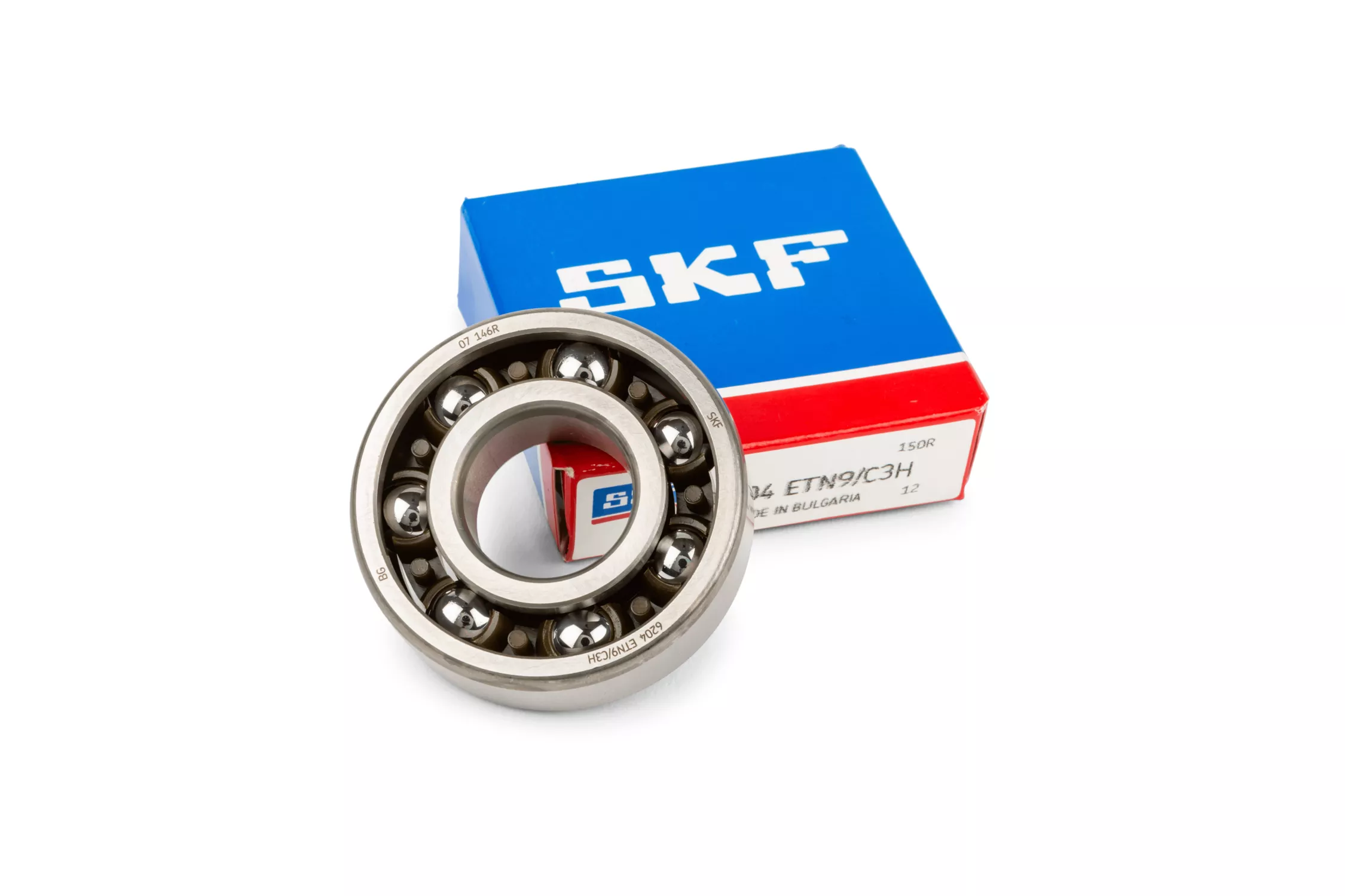 Cuscinetto SKF 6204 ETN9-C3H-20x47x14mm gabbia in poliammide