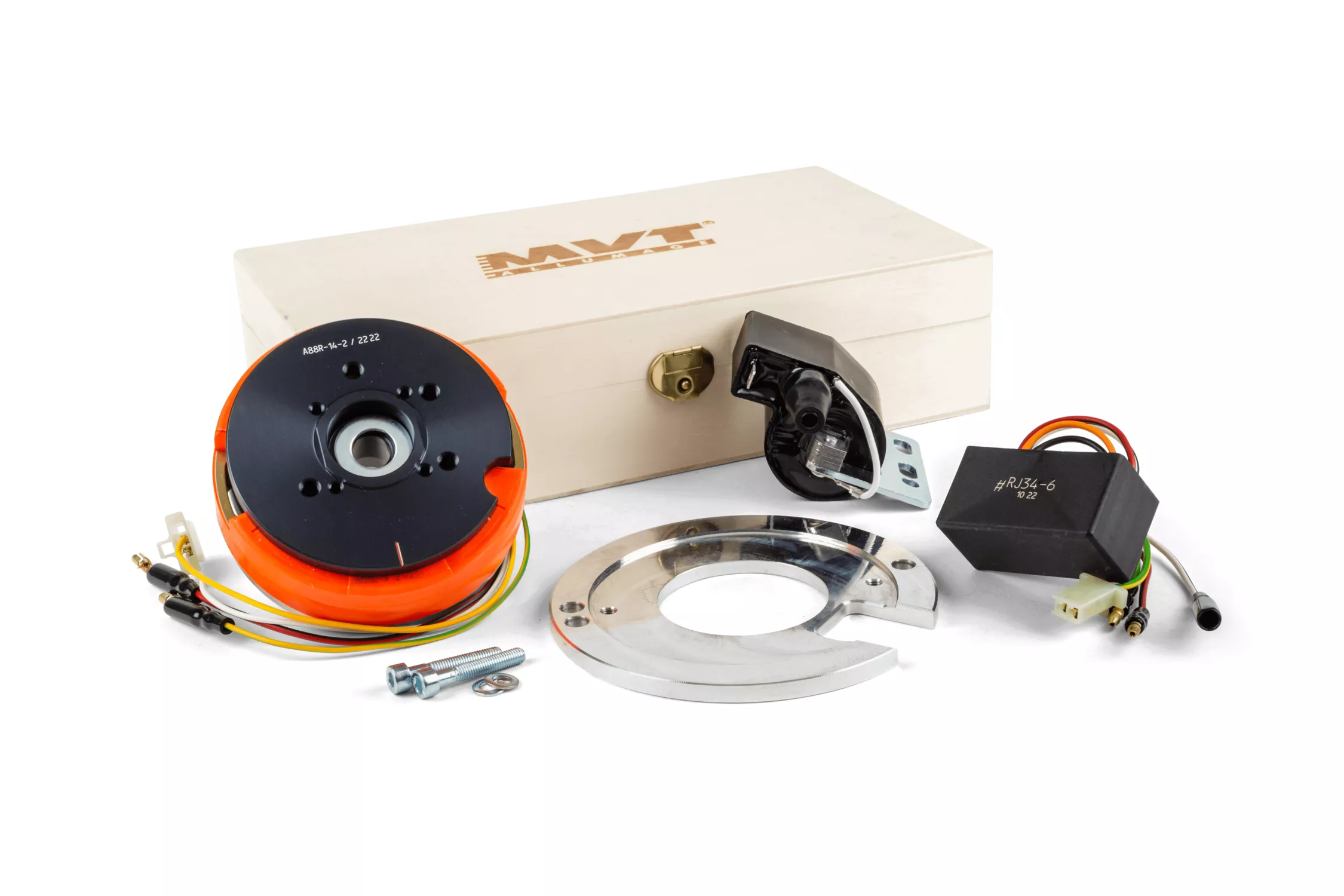 Accensione a Rotore Interno MVT DD06, kit completo PLUG&PLAY, MBK Nitro / Booster prima del 2004