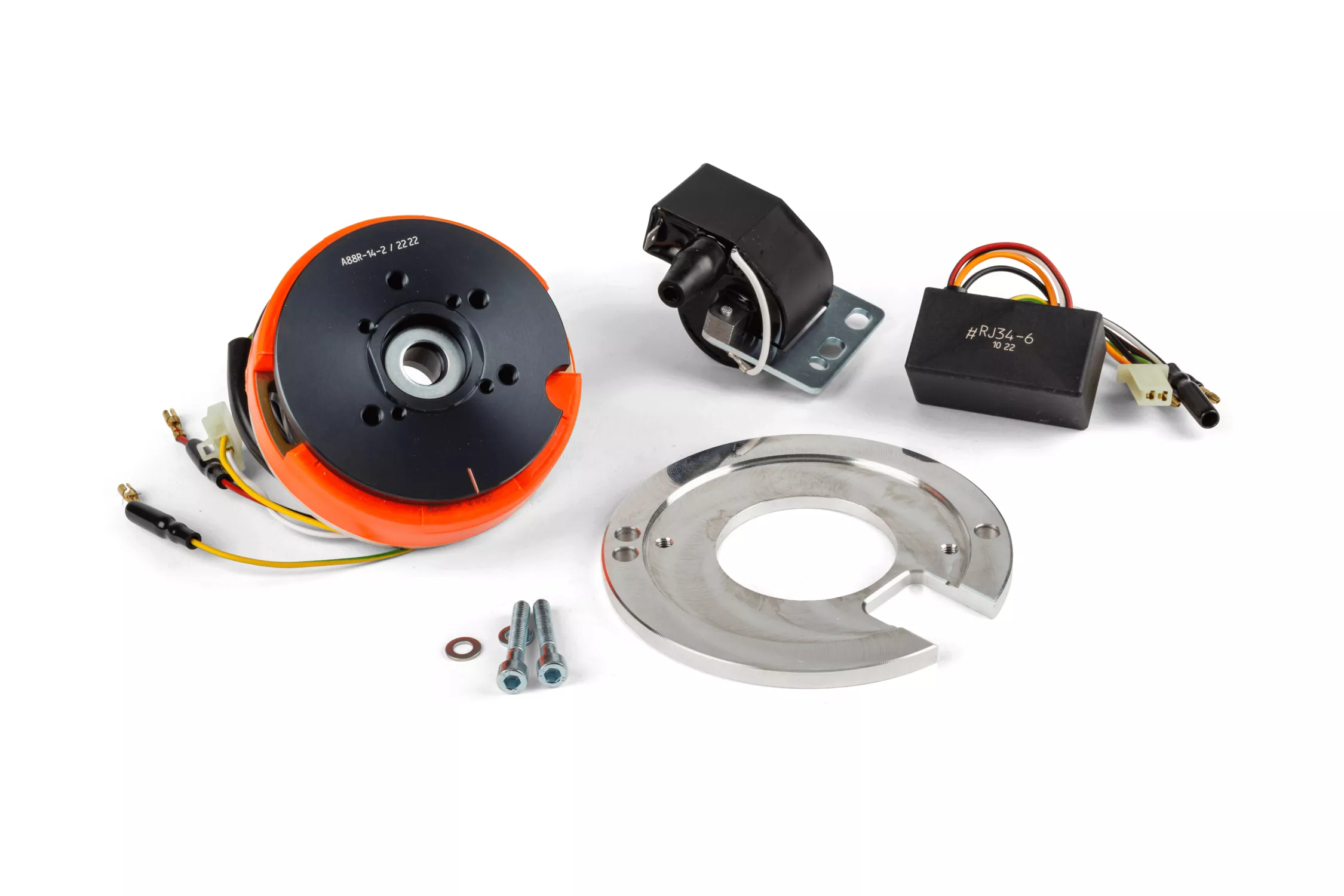 Accensione a Rotore Interno MVT DD06, kit completo PLUG&PLAY, MBK Nitro / Booster prima del 2004 - immagine 2
