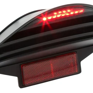 Fanalino di coda BCD RX, MBK Nitro / Yamaha Aerox / Italjet Dragster, nero