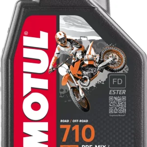 Olio Motore 2 tempi Motul "710 2T" 100% Sintetico, 1 Litro