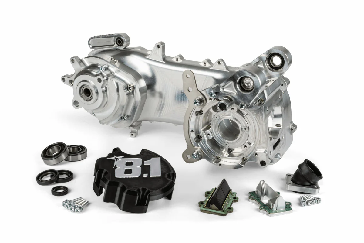 Carter motore completo 8.1 “Fireblade” 70cc versione Minarelli – Carb. 19-24mm