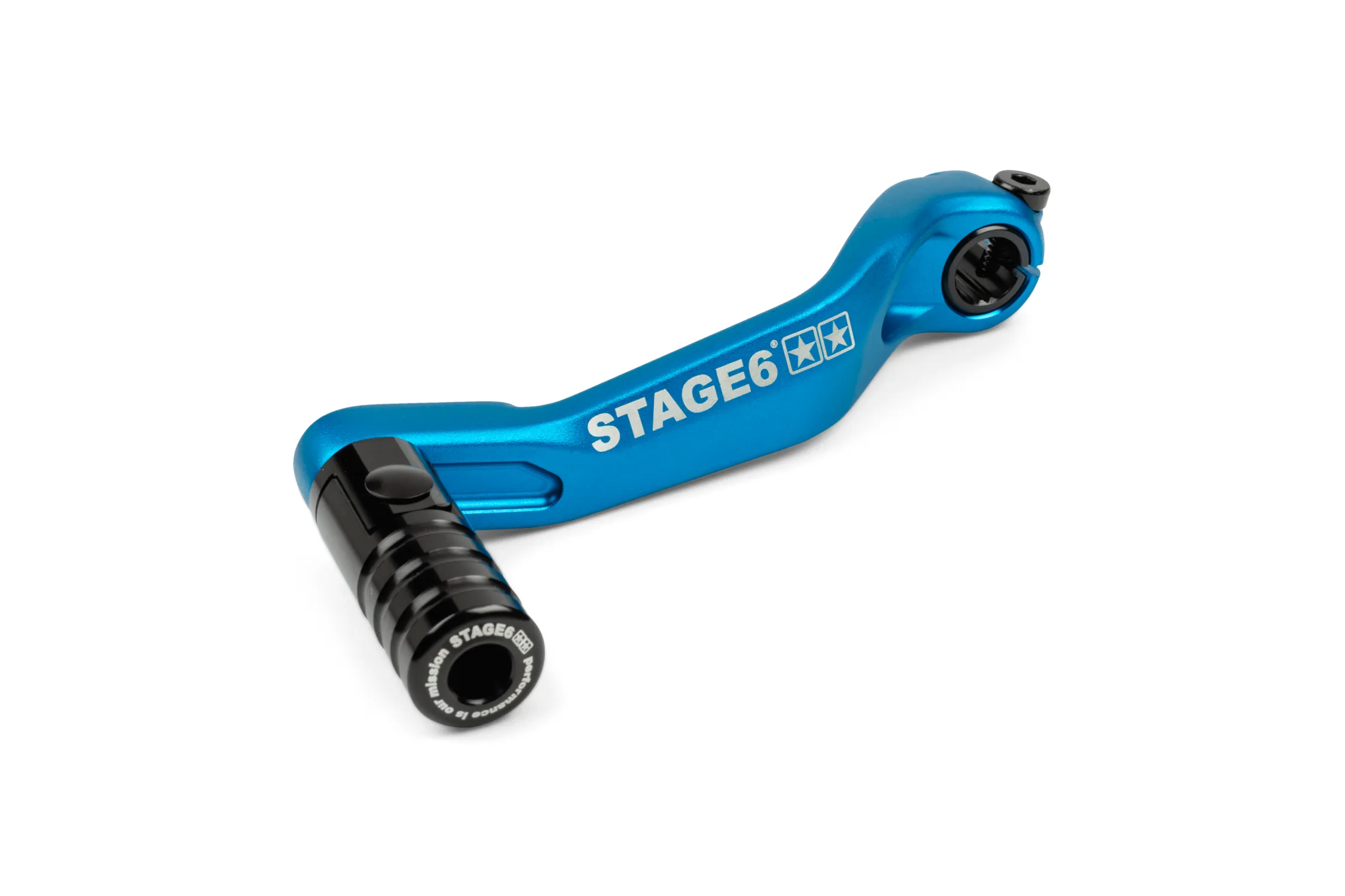 Leva cambio Stage6 Derbi blu