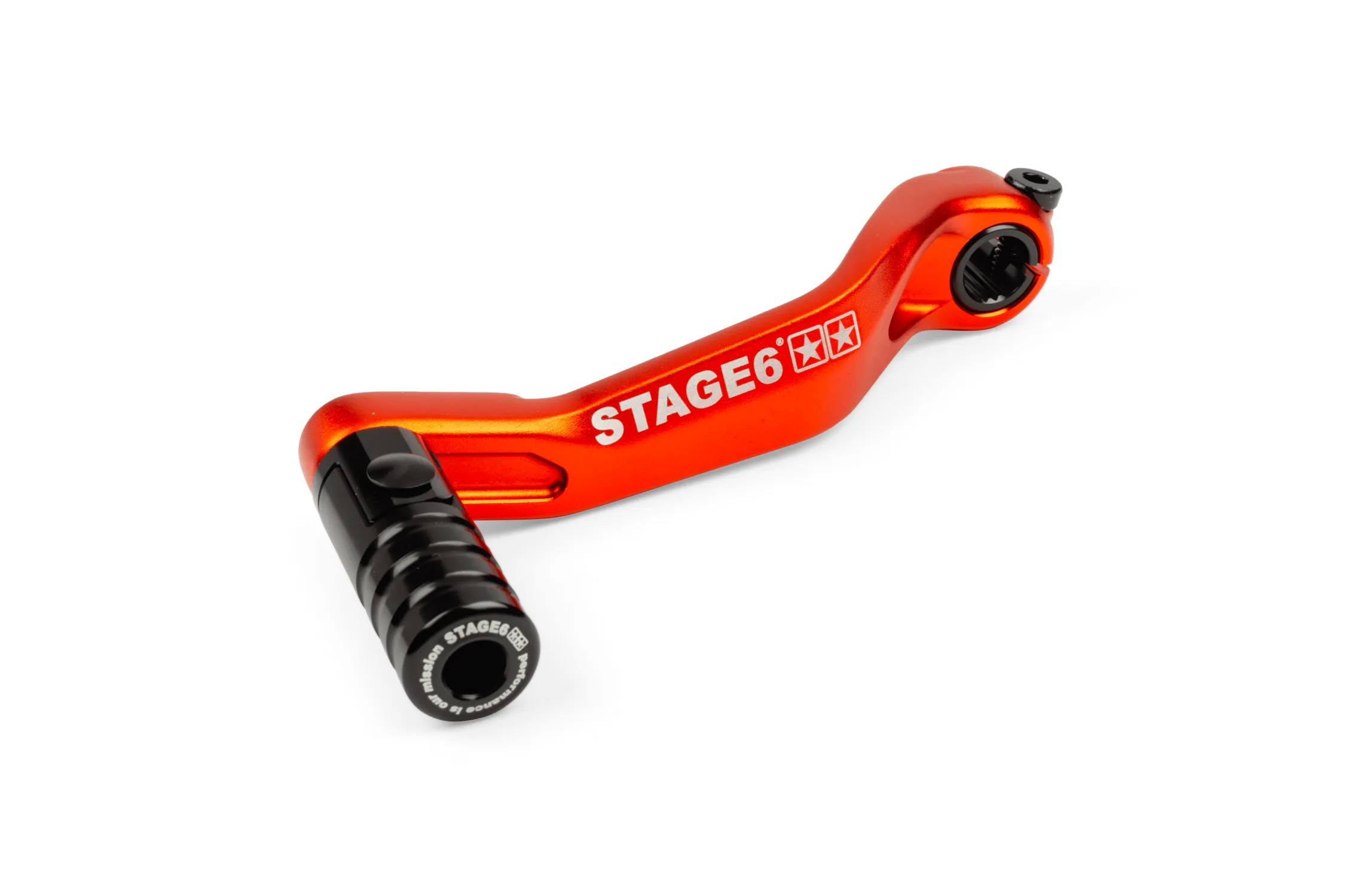 Leva cambio Derbi Stage6 Alu CNC - arancione